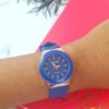 Silicone strap wristwatch